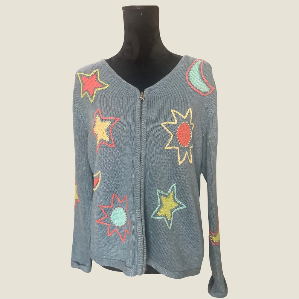 90’s Vintage Christopher & Banks Sweater Cardigan Size: Medium